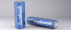 facebook marketing, picture of 2 batteries that say facebook on them, how to use facebook marketing for amazing business results