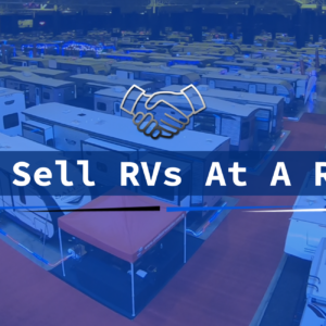 how to sell rvs at a rv show
