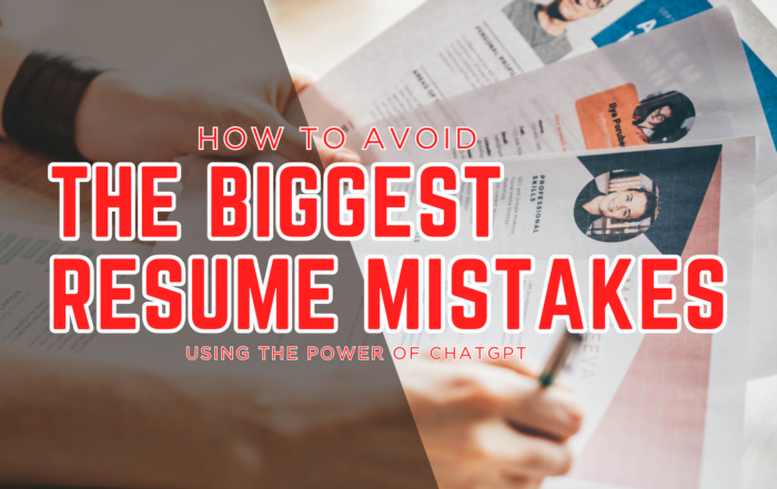 the biggest resume mistakes and how to fix them using chatgpt