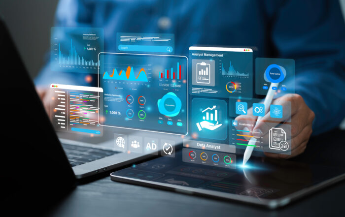 PPC vs. SEO vs. GEO digital marketing concept