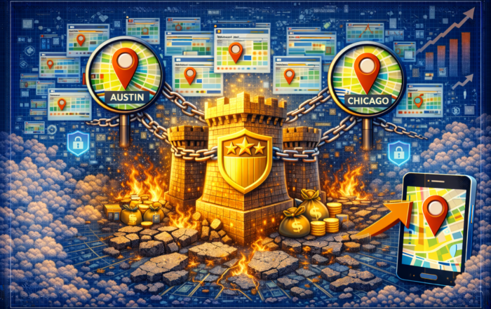 Local search presence for large brands