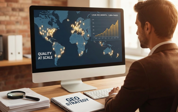 scale local seo and geo for enterprise business