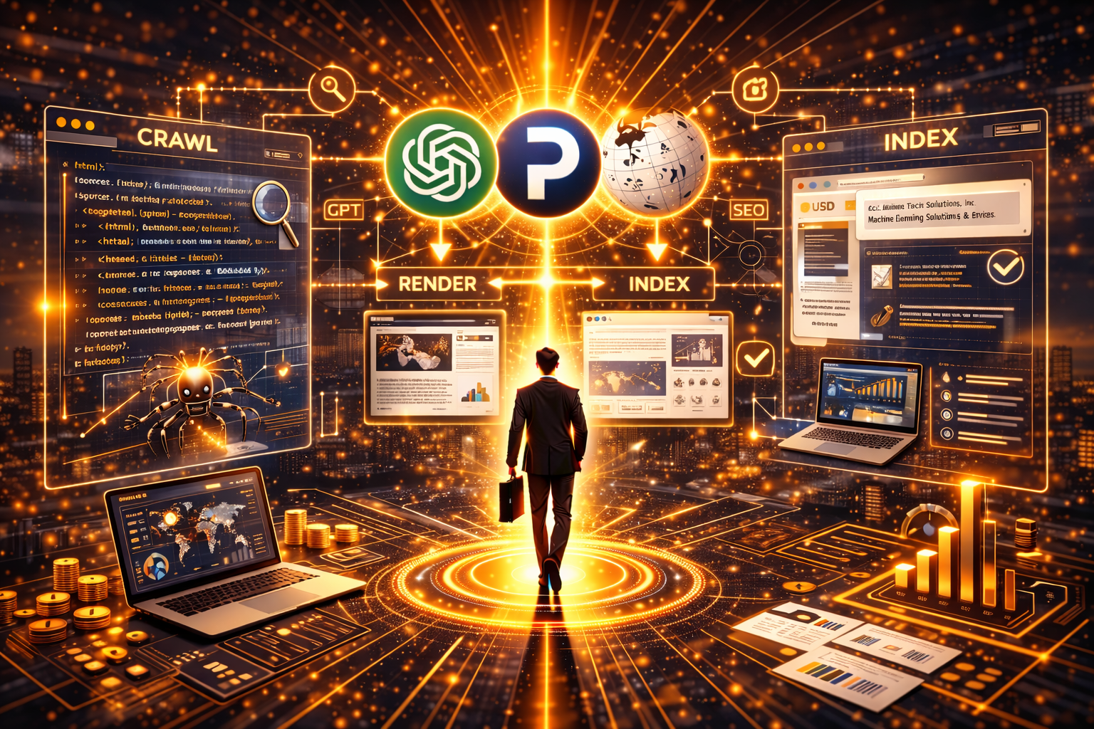 Technical Access And Rendering For Answer Engines