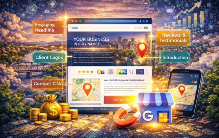 High-Converting Local Authority Page