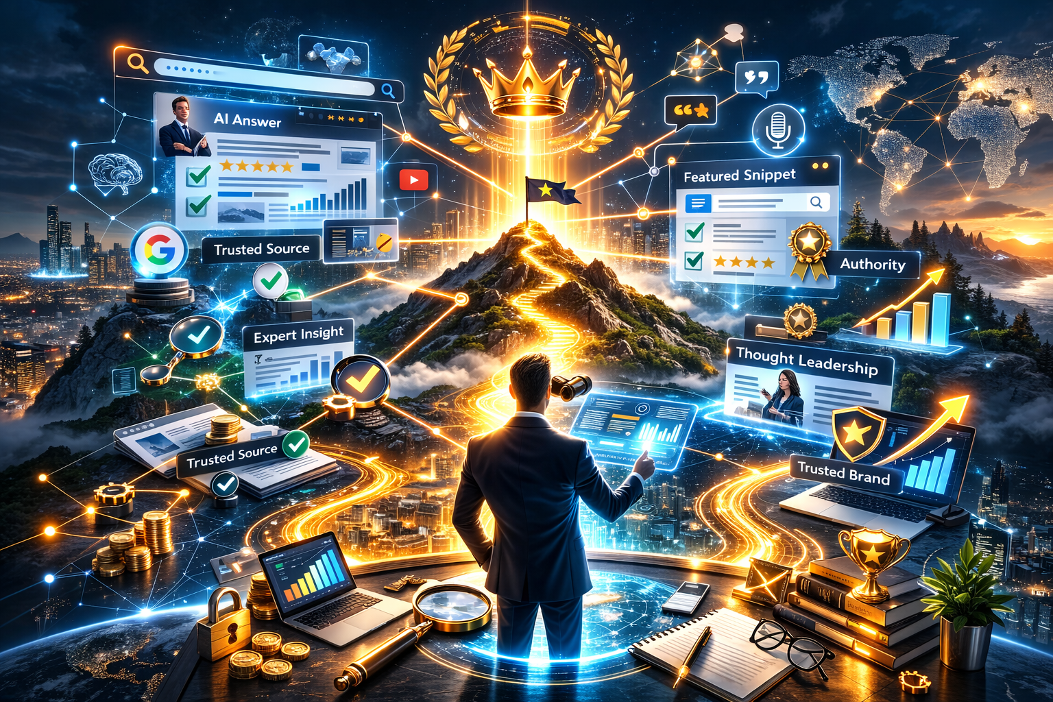 Generative Engine Optimization for the Elite