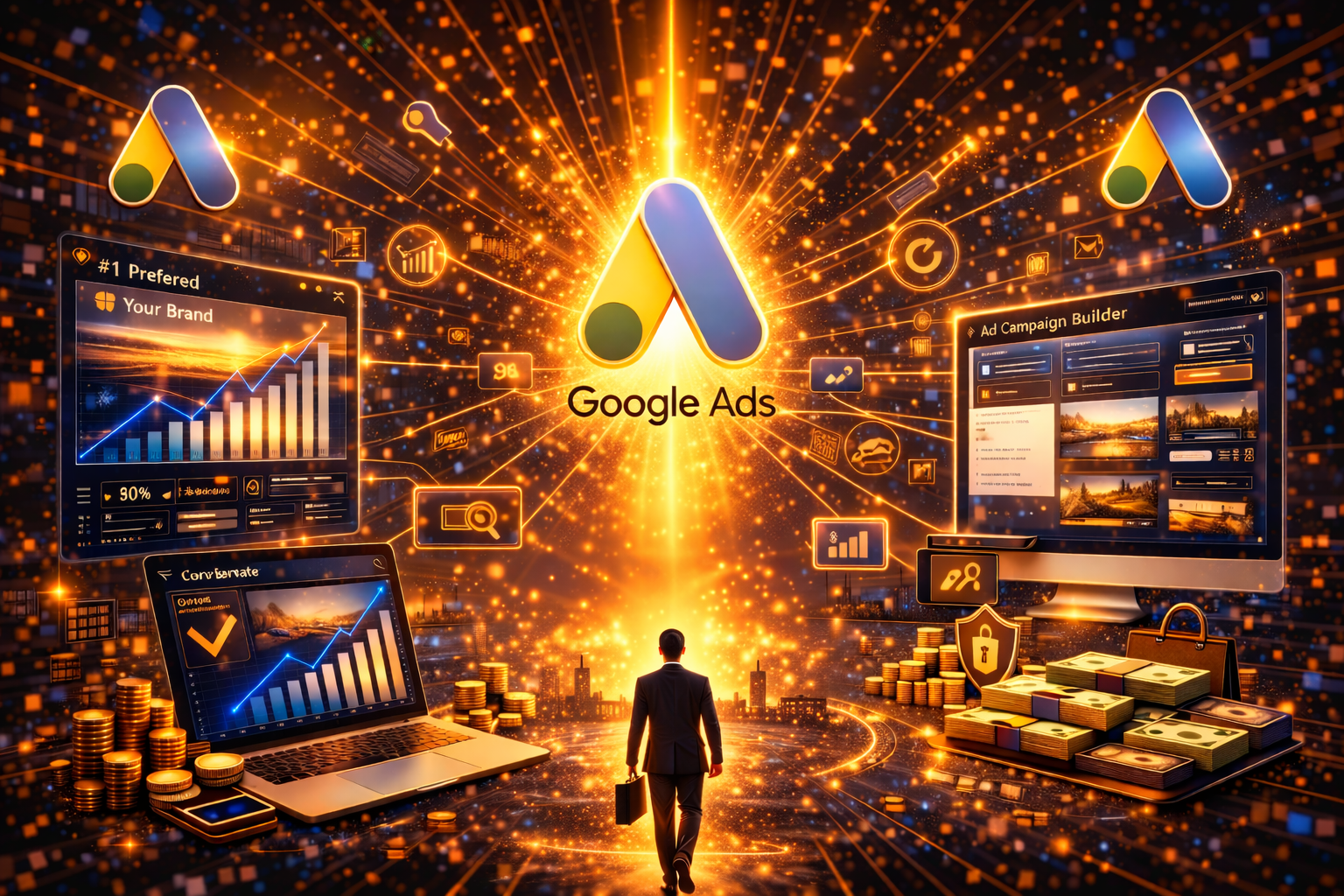 high-yield-google-ads Managing 7-Figure Monthly Ad Spends: The Architecture of High-Scale Google Ads