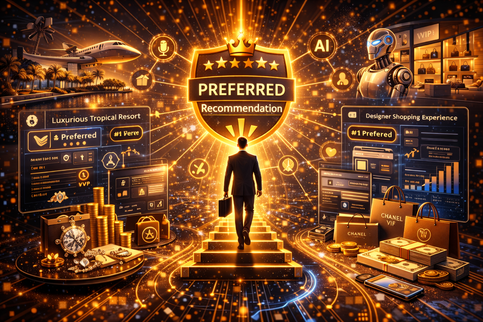 How to Become the Preferred Recommendation in AI-Generated Luxury Travel and Purchase Results