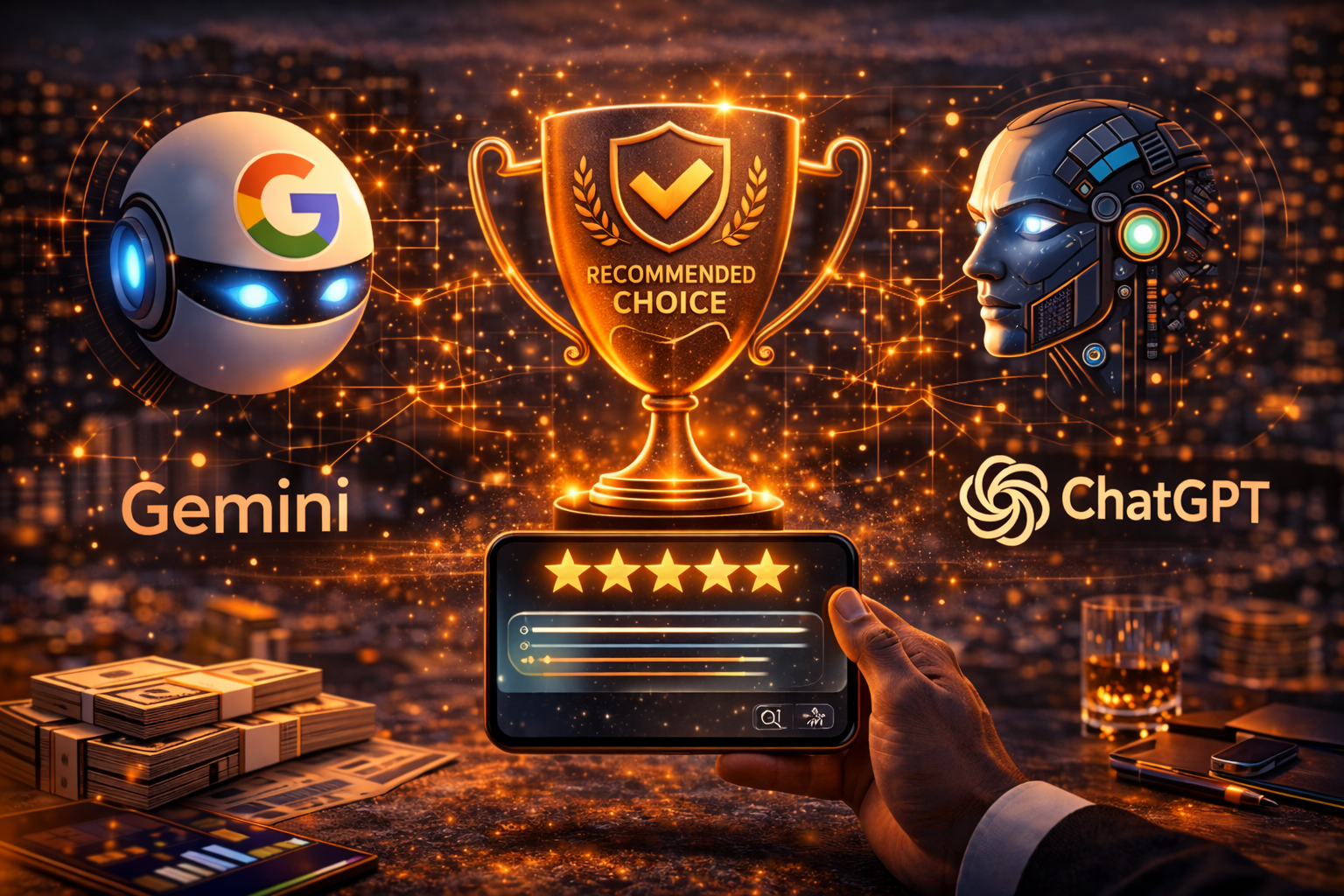 How do I ensure my brand is the "Recommended Choice" by AI assistants like Gemini and ChatGPT