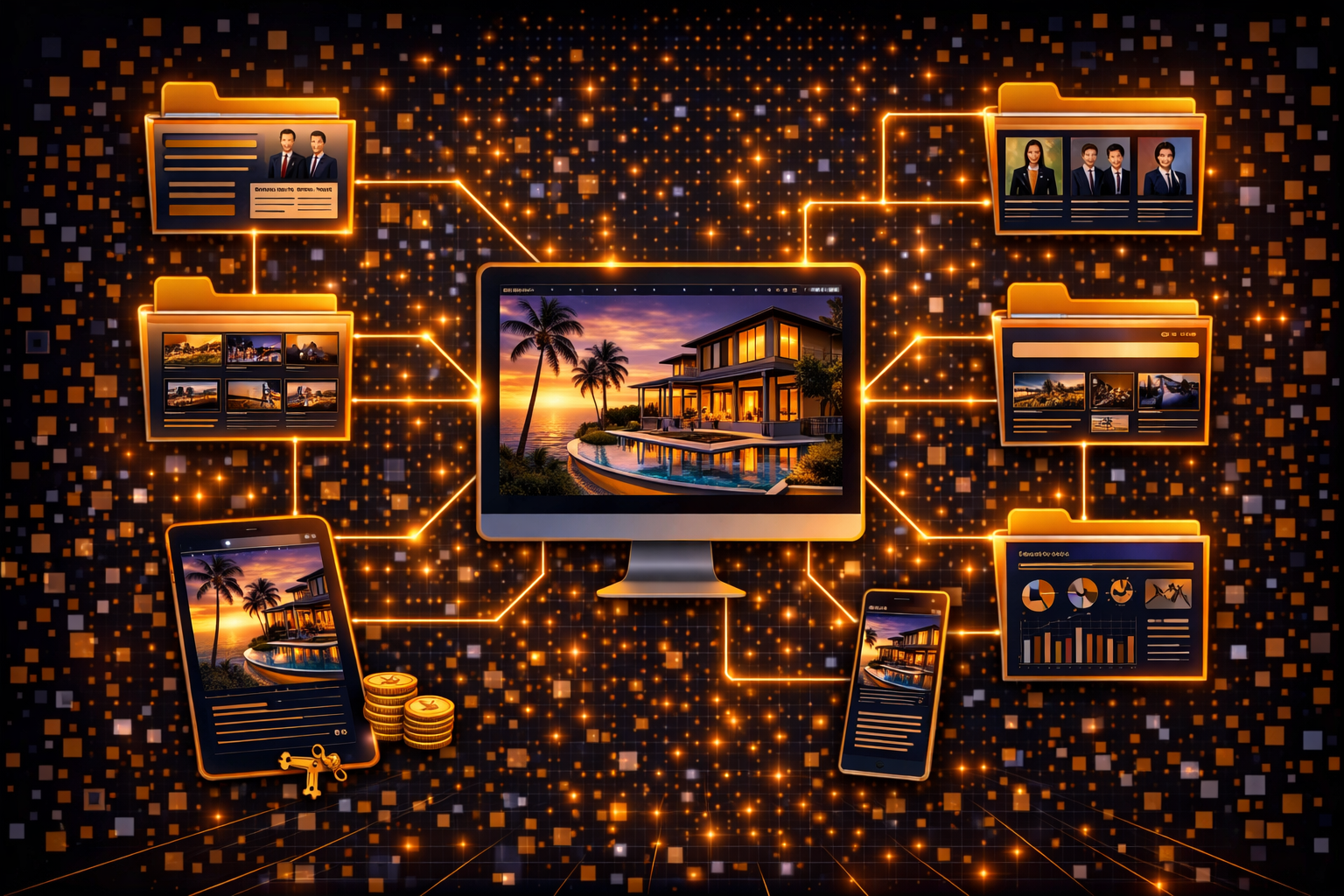 Hub And Spoke Content For Luxury Real Estate