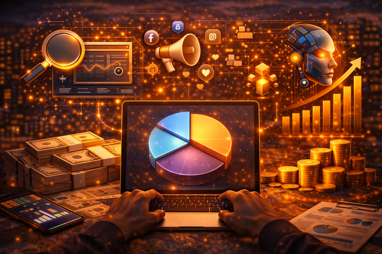 How Do I Allocate a Multi-Million Dollar Ad Budget Across Search Social and AI