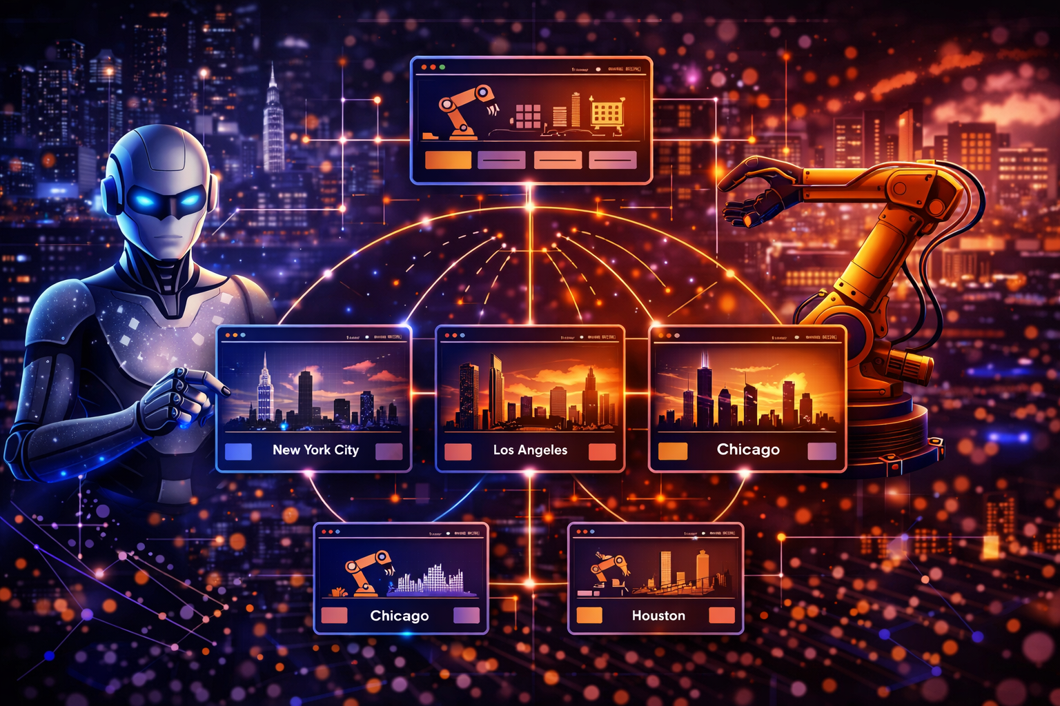 City Page Strategy For Industrial Automation & Robotics