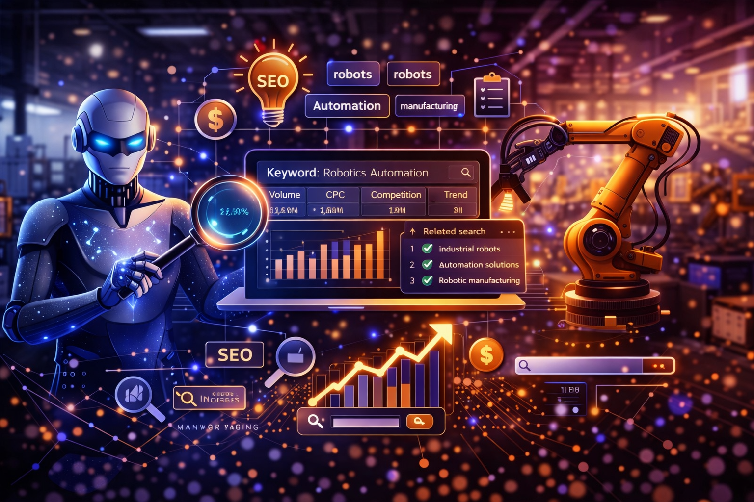 Keyword Research For Industrial Automation & Robotics