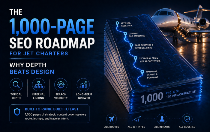 1,000-Page SEO Roadmap for Jet Charters