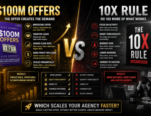 $100M Offers vs 10X Rule: Which Scales a Digital Marketing Agency Faster?