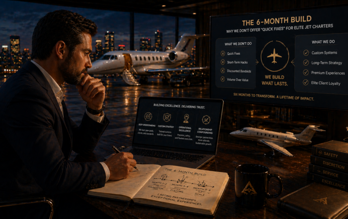 Why We Don’t Offer Quick Fixes for Elite Jet Charters