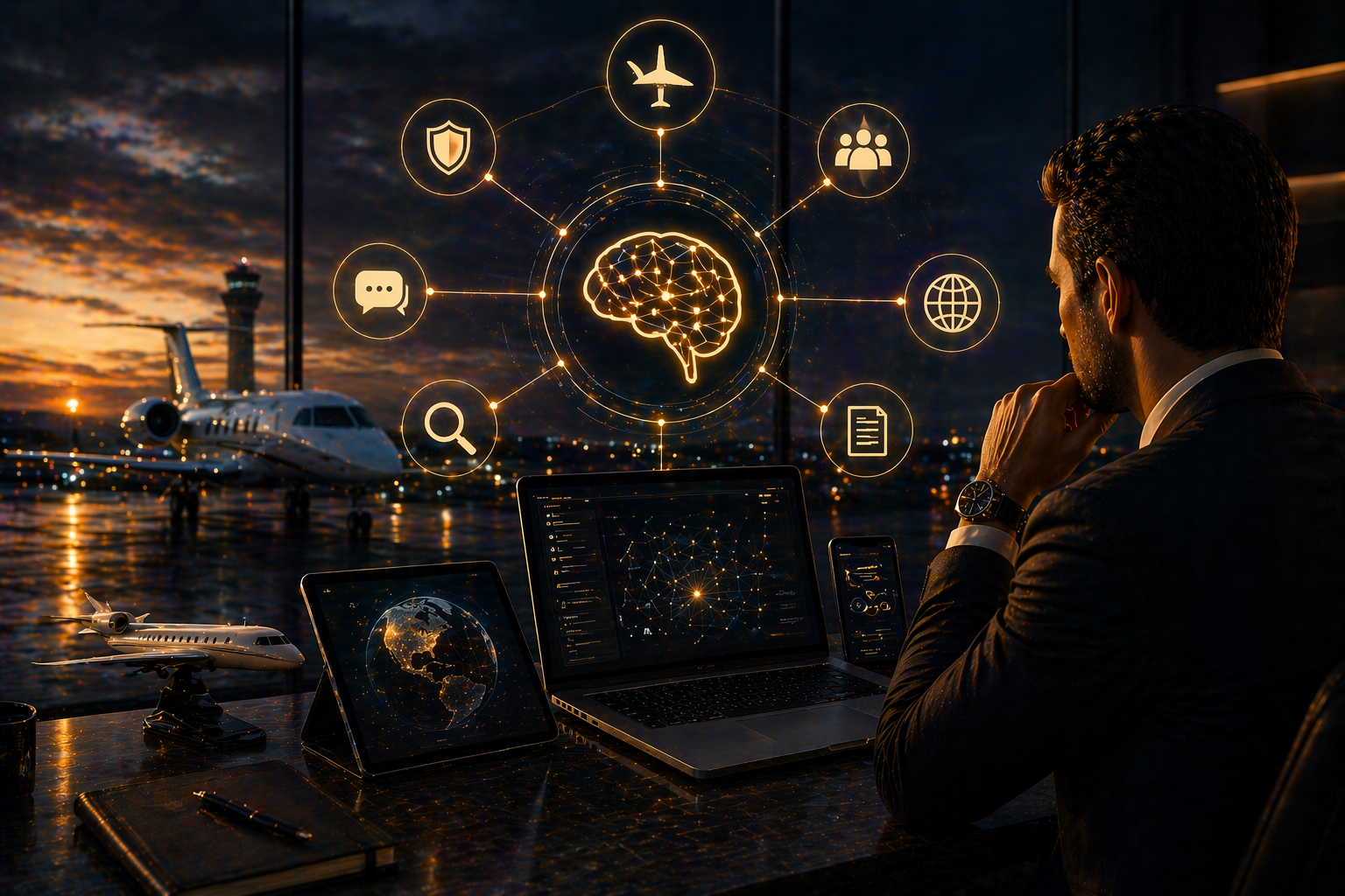 AI Search Optimization For Private Aviation Companies