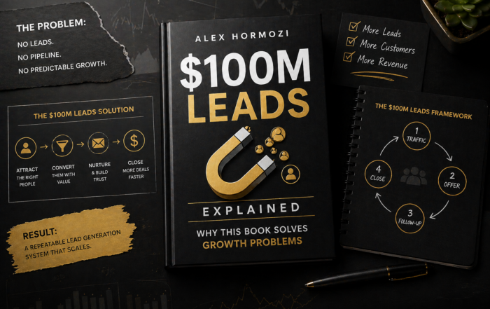 Alex Hormozi’s $100M Leads Explained: Why This Book Solves Growth Problems