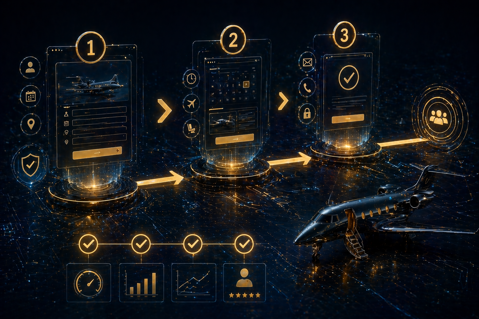 Why Your Lead Form is Failing: The 3-Step "Straight Line" Friction Test for Jet Charter Leads