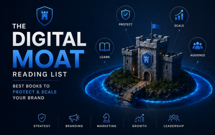 The Digital Moat Reading List Best Books to Protect and Scale Your Brand