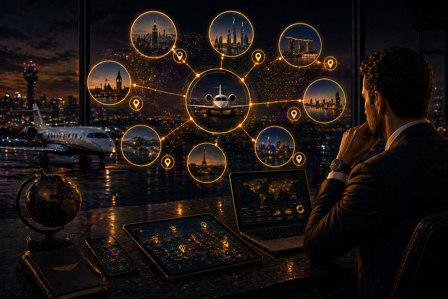 City Page Strategy For Private Aviation Companies