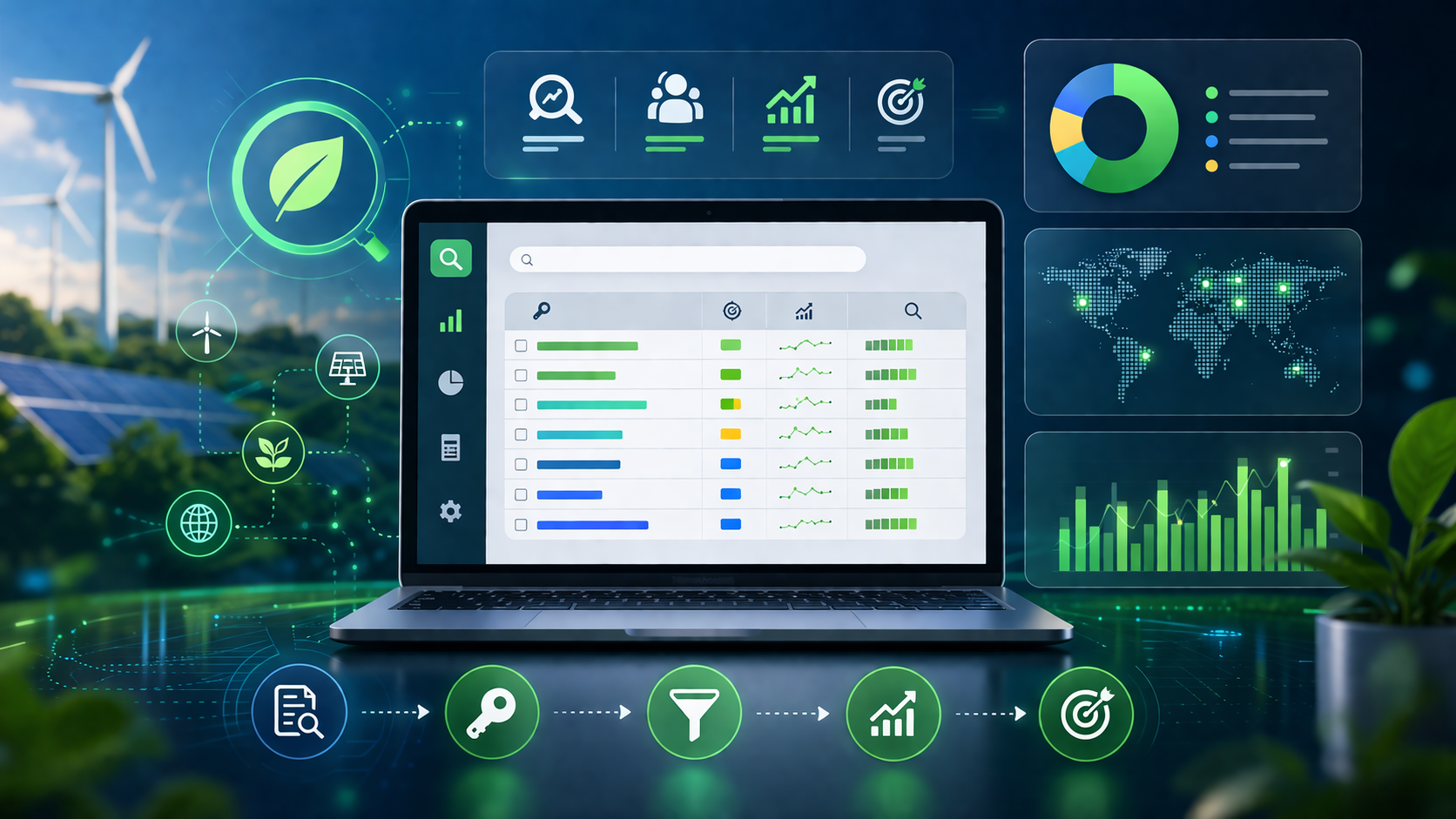Keyword Research For Renewable Energy & ESG Solutions