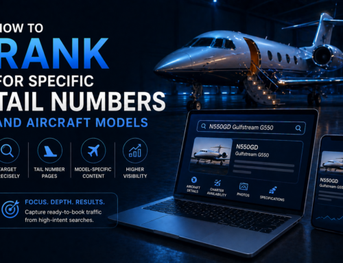 How to Rank for Specific Tail Numbers and Aircraft Models