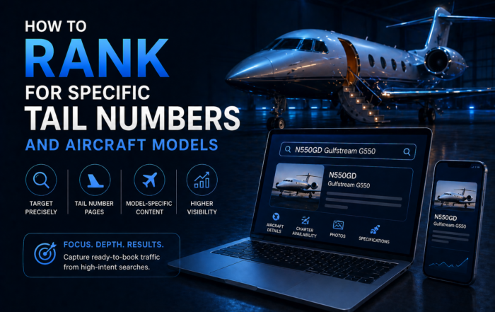How to Rank for Specific Tail Numbers and Aircraft Models