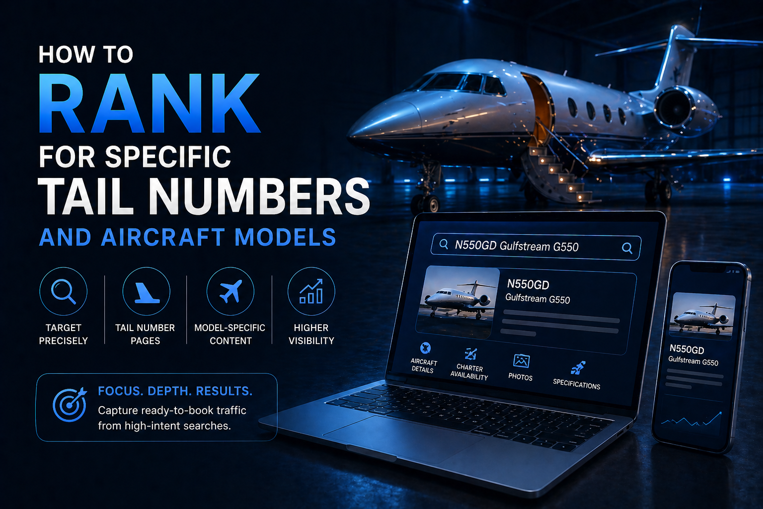 How to Rank for Specific Tail Numbers and Aircraft Models