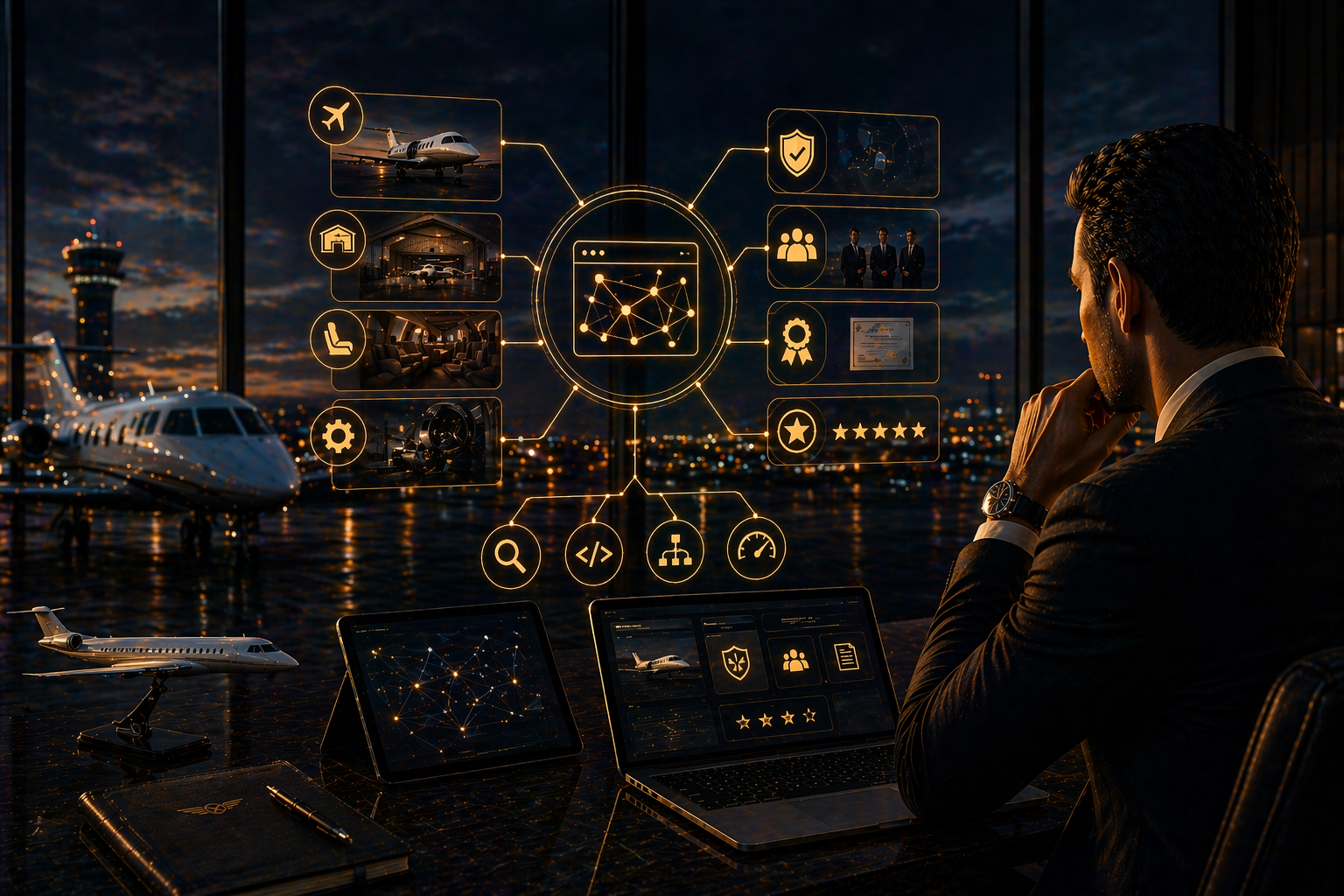 Schema And E-E-A-T For Private Aviation Companies