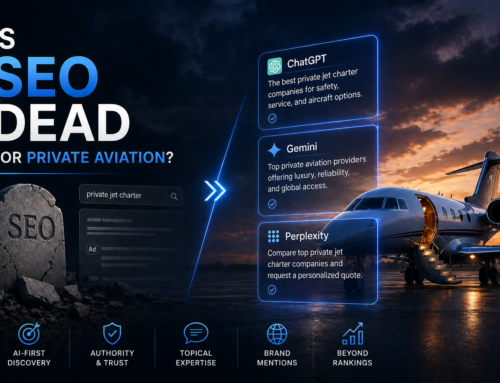 Is SEO Dead for Private Aviation? Why Generative Engine Optimization (GEO) Is the New Standard