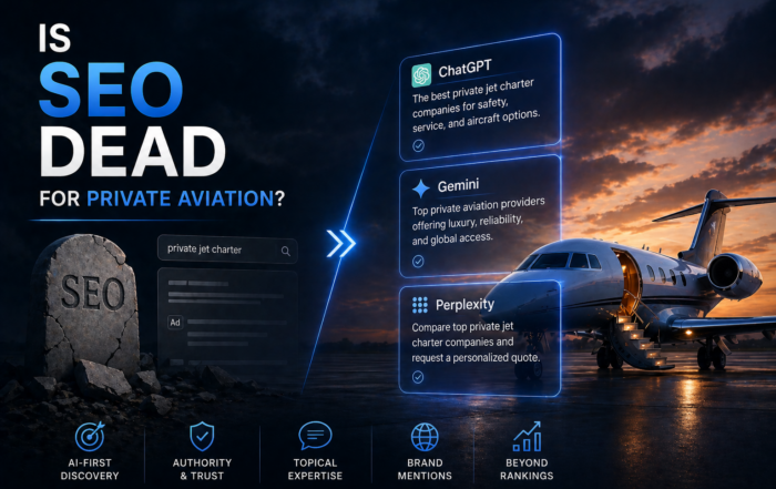 Is SEO Dead for Private Aviation