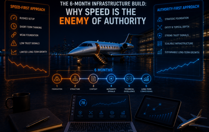 The 6-Month Infrastructure Build: Why Speed is the Enemy of Authority