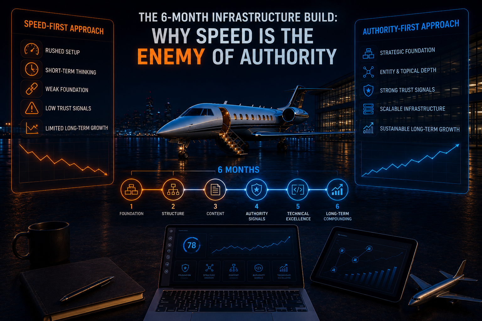 The 6-Month Infrastructure Build: Why Speed is the Enemy of Authority