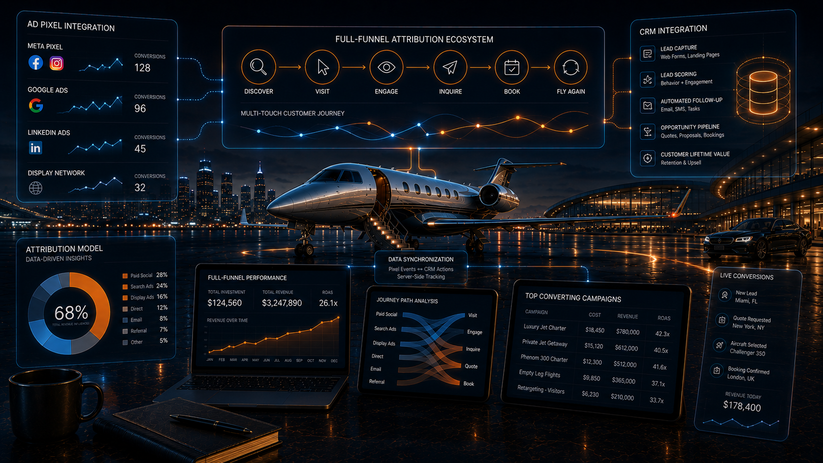 Integrating Your Charter CRM with Your Ad Pixels for Full-Funnel Attribution
