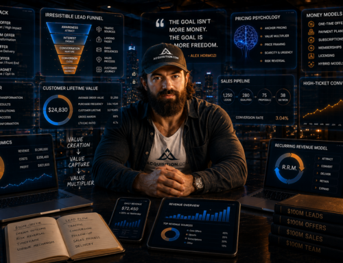 The Alex Hormozi Playbook: Offers, Leads, and Money Models That Scale