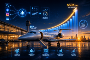 Aviation Ad Budget Scaling