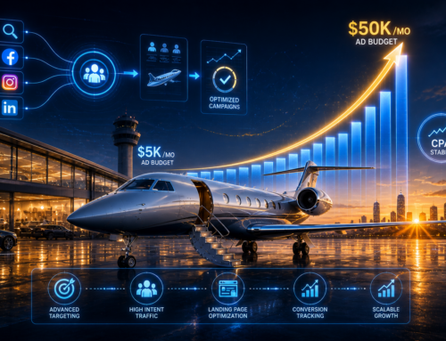 How to Scale an Aviation Ad Budget from $5k to $50k/mo Without CPA Bloat