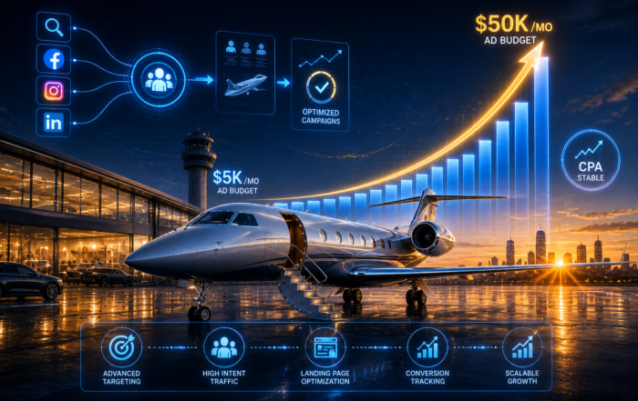 Aviation Ad Budget Scaling