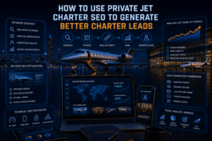 How to Use Private Jet Charter SEO to Generate Better Charter Leads