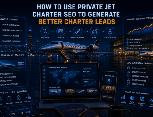 How to Use Private Jet Charter SEO to Generate Better Charter Leads