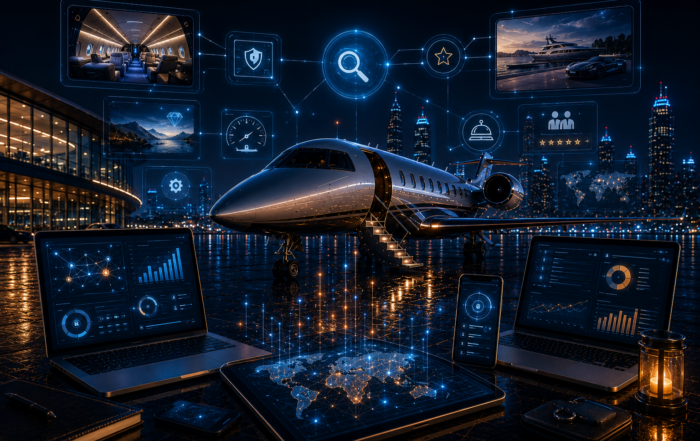 What Billionaires Search for Before They Book a Jet
