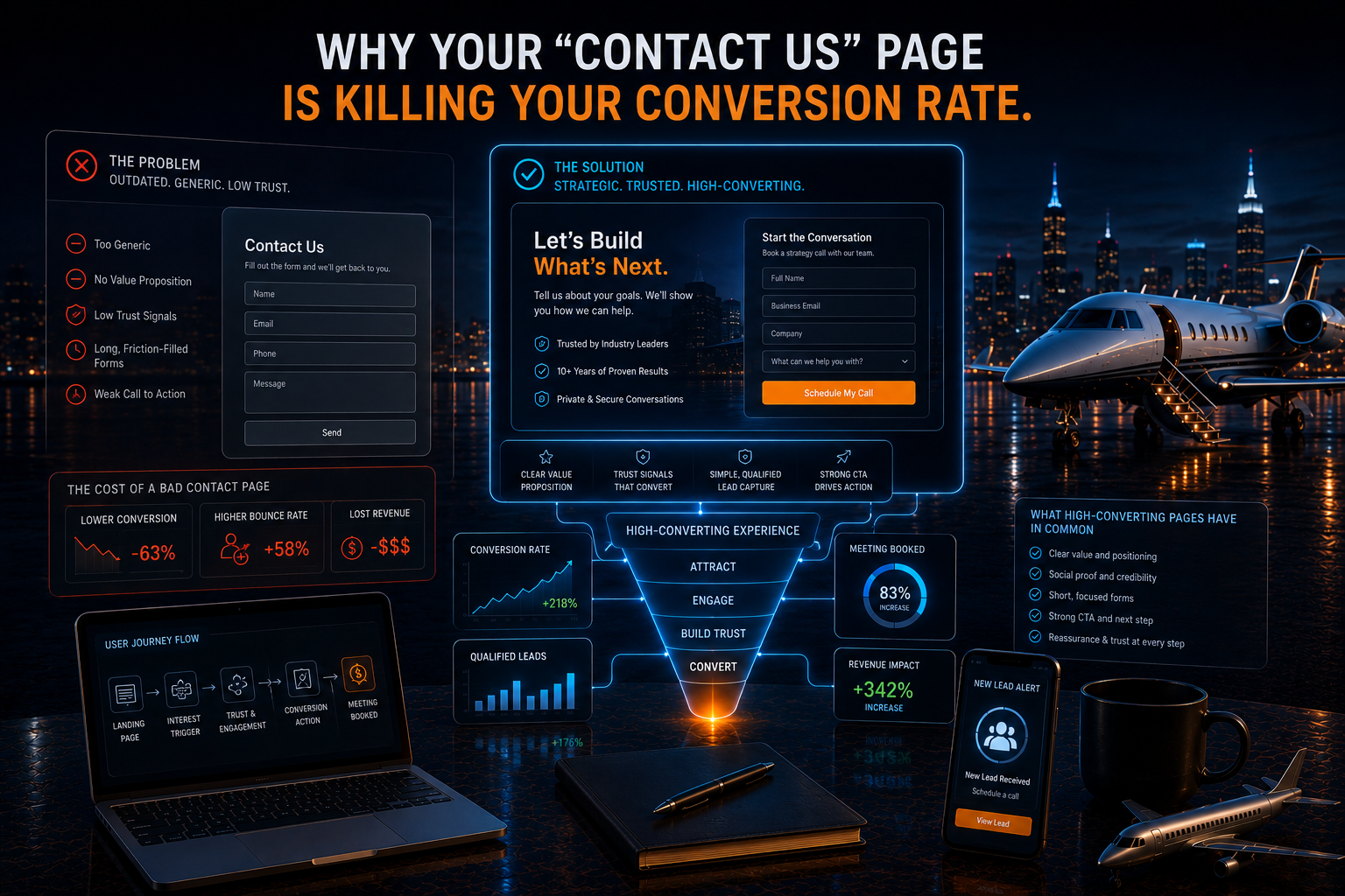 Why Your Contact Us Page is Killing Your Conversion Rate