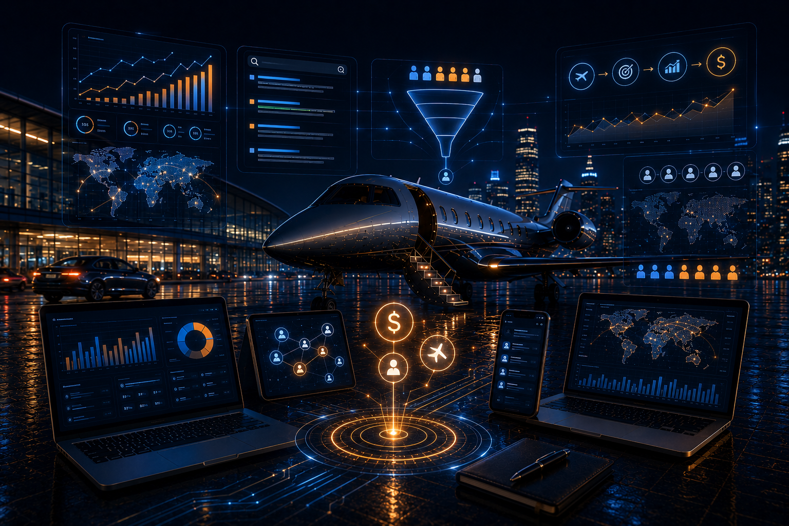 Google ADs For Private Jet Charters