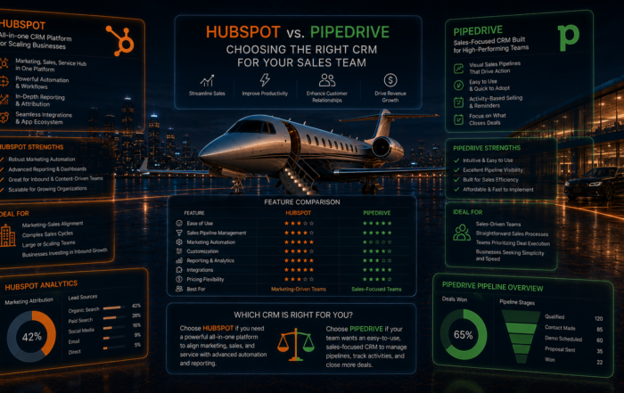 HubSpot vs. Pipedrive: Choosing the Right CRM for Your Sales Team