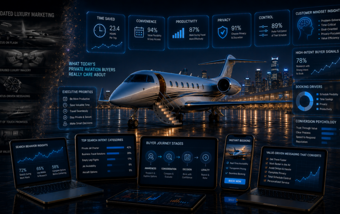 Luxury Private Aviation Marketing Mistakes
