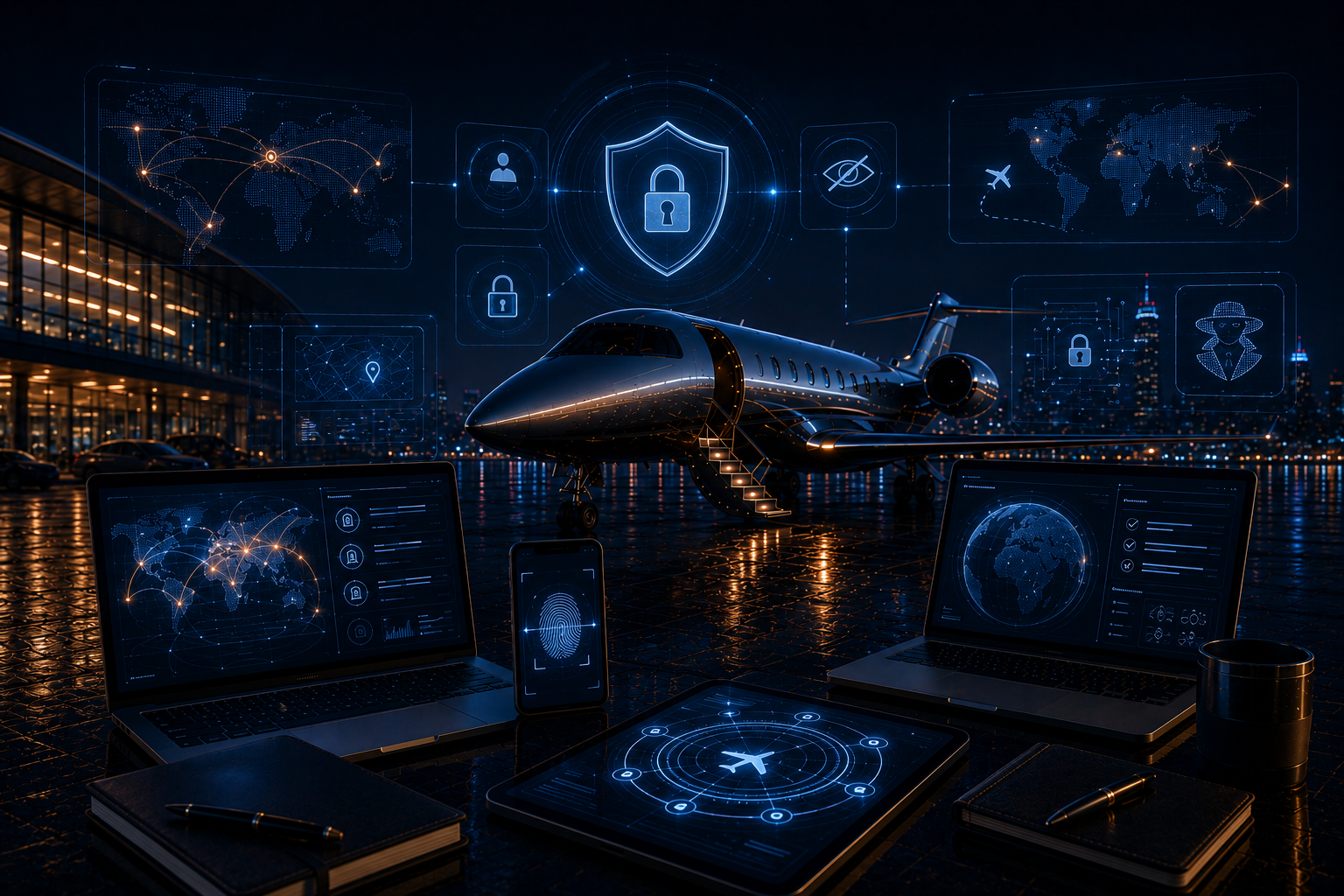 Privacy Marketing for Private Aviation