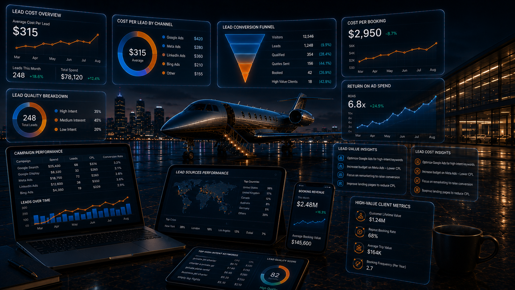 How Much Do Private Jet Leads Cost?