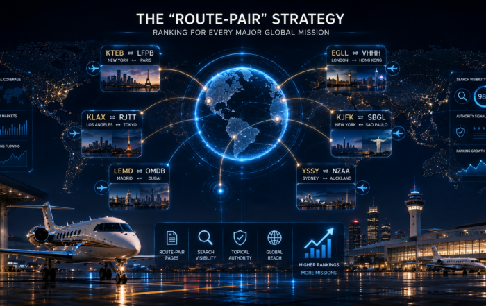 The "Route-Pair" Strategy: Ranking for Every Major Global Mission