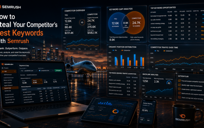 How to Steal Competitor Keywords with Semrush
