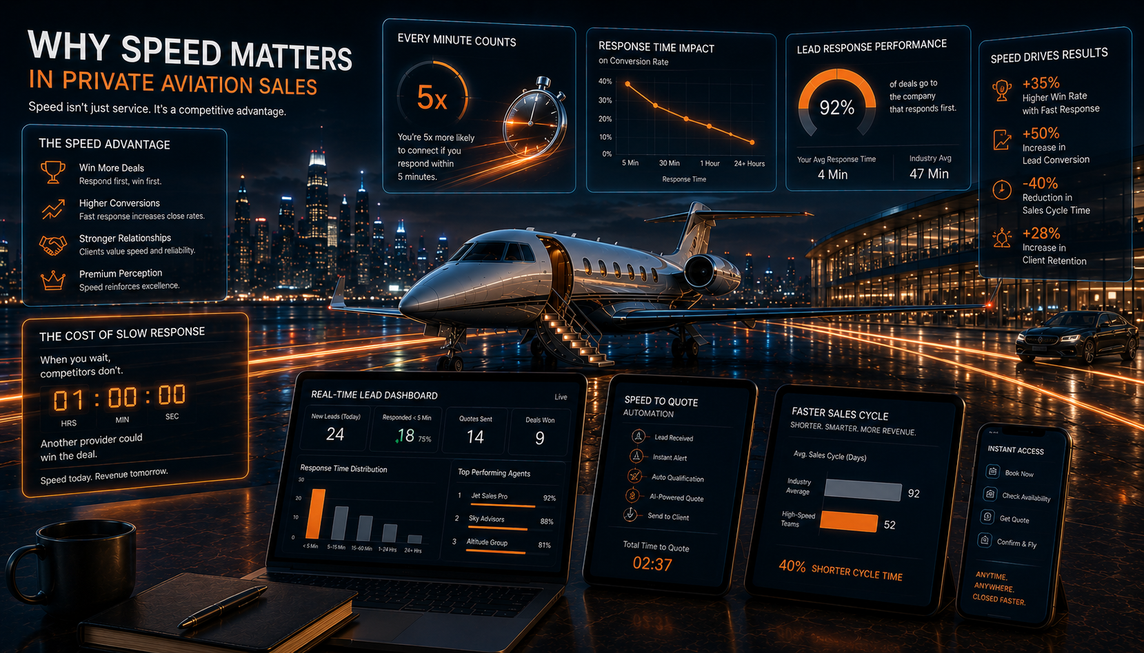 Why Speed Matters in Private Aviation Sales